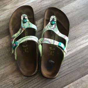 Multicolored Sandals